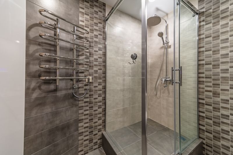 Modern Shower with Glass Door